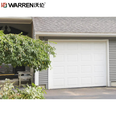 WDMA 10'x10' Roll Up Door Frosted Garage Door Cost See Through Roll Up Doors Garage Steel Insulated