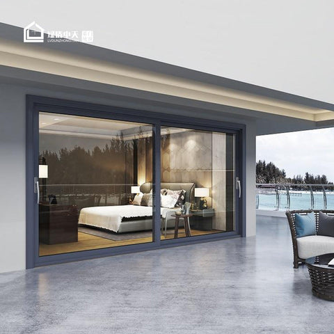 WDMA Customizable Design Modern Design Big Large Aluminium Sliding Door Lift And Slide Door