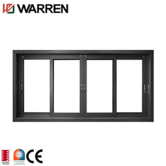 35.5 x 35.5 aluminium framed sliding glass door window