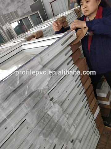Heat Insulation PVC Framed Sliding Glass Door on China WDMA