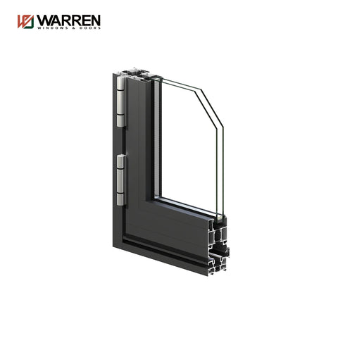 23x78 Bifold Aluminium Triple Glazing Black Rustic Wide Door Replacement