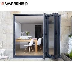 32x78 Tri Fold Aluminium Double Glazing Brown 6 Panel Interior Door Cost