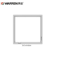 46x28 Window Small Pane Aluminium Windows Tempered Glass Casement Window