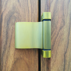 88 Custom Aluminum French Open Double Casement Swing Door with Grills for Commercial