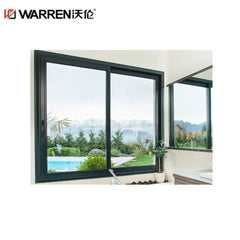WDMA Aluminium Glass Sliding Window Sliding Glass Windows For Balcony Aluminium Glass Sliding Doors Price