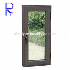 High Quality pvc/aluminum alloy profile casement hinge double glass windows on China WDMA