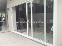 High quality PVC/uPVC exterior double panels door on China WDMA