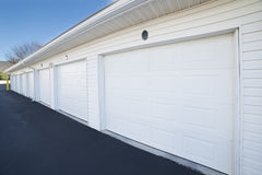 High quality long panel insulated automatic folding up garage doors on China WDMA