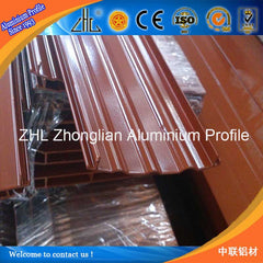 Hot! OEM order out put monthly 5000 tons pleated Aluminium extrusion company with aluminium corrugating profile on China WDMA