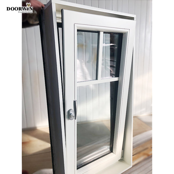 Hot Sale white casement windows window upvc vs wooden cost on China WDMA