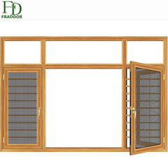 House Impact Casement/Swing Window with Blinds Inside on China WDMA