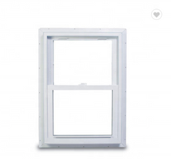 Hurricane impact High Quality Vinyl UPVC Double Hung Windows on China WDMA