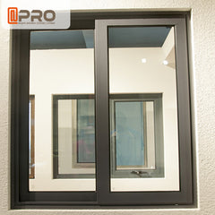 Latest double glazed sliding window design aluminum sliding windows price philippines on China WDMA