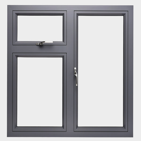 Latest modern style aluminum casement window sash flush design on China WDMA