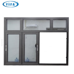 Low Cost Modern Design Aluminum Frame sliding Window on China WDMA