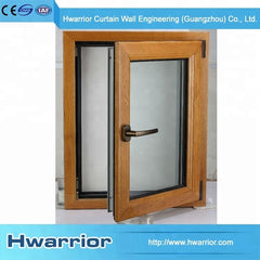 Modern House Tempered Frame Double Glazing Glass Window on China WDMA