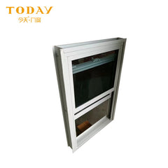 New design aluminum window single glazing aluminum double hung window single hung on China WDMA