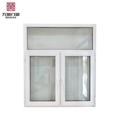 Kitchen white casement american style pvc windows on China WDMA