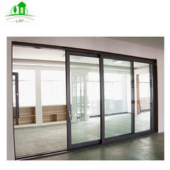 New style aluminum profile sliding glass doors sale with reasonable price on China WDMA