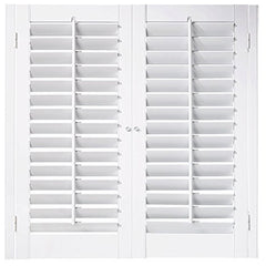 New style interior customized plantation shutters casement windows for sale on China WDMA