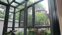 bottom hung sash price aluminum casement window on China WDMA