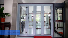 china supplier pvc folding door aluminium folding door grill on China WDMA