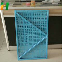 Oval Perforated Metal Mesh punched round hole mesh/plate/sheet/net on China WDMA