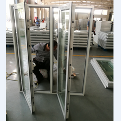 Plastic Frame Material and Horizontal Opening Pattern pvc windows on China WDMA