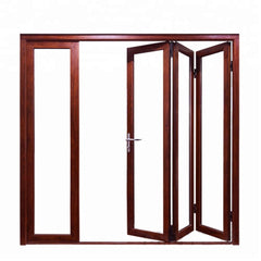 Professional supplier sliding folding glass door exterior foldable doors for home/school/office/villa on China WDMA