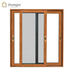 Residential slide aluminum windows with glass and aluminum frame on China WDMA