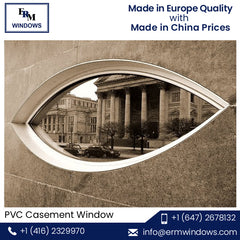 Rigid PVC Material Bulk Supply Casement Window on Sale