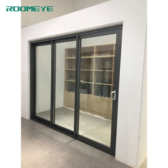 Roomeye aluminum glass corner sliding door on China WDMA