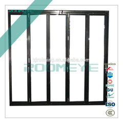 Roomeye hot sale aluminum exterior bi folding glass door on China WDMA