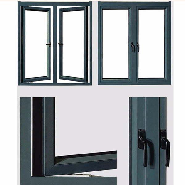 Standard Size French Style Aluminum Top Hung Windows And Doors on China WDMA