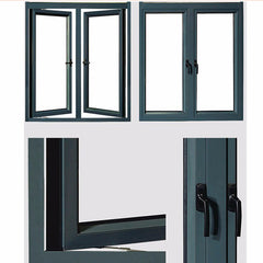 Standard Size French Style Aluminum Top Hung Windows And Doors on China WDMA