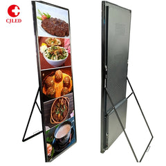 Super thin and light led poster screen Factory direct sale led poster screen for Doorway of enterprise on China WDMA
