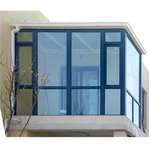 Tempered Glass Aluminum Alloy Casement Window On Sales