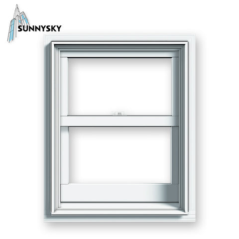 Top selling vinyl local upvc companies double hung definition window on China WDMA