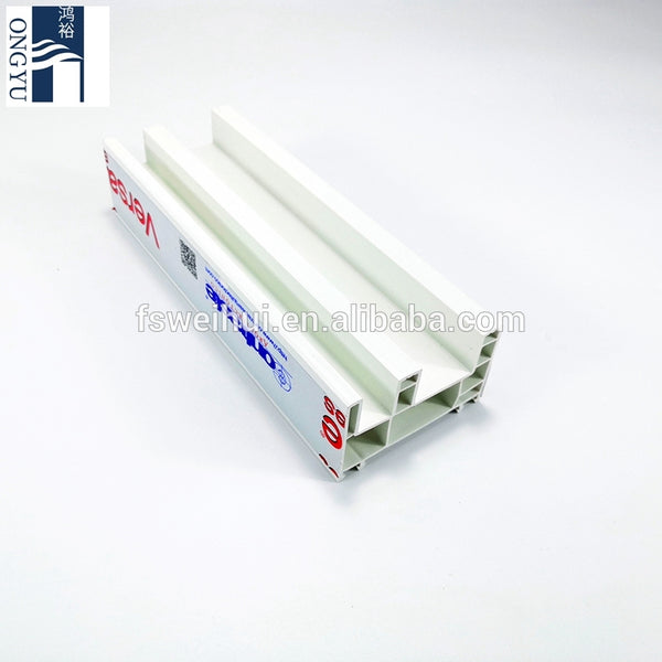 U-shaped Best Sale Upvc Lowest Price Casement Windowsill Door Export Iran Reinforcement Pvc Extruded Plastic Profile