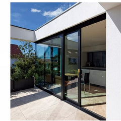 French Doors Interior Sliding High Quality Commercial System Safety Glass Triple Sliding Glass Patio Doors Sliding Cubicle Doors