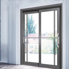 Terrace Sliding Aluminum Doors Munich 2021 Double Glazed Single Sliding Aluminum Door Aluminum Sliding Closet Doors