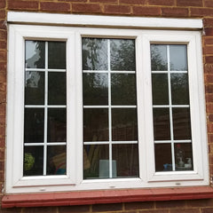 UPVC/PVC Profiles Double Glazed Window pvc casement window upvc windows doors on China WDMA