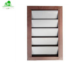 UPVC and aluminum profile adjustable fixed louver window for house on China WDMA