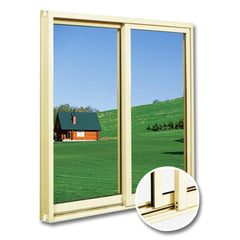 Upvc sliding window with mosquito net pvc lifting window corner slide window on China WDMA