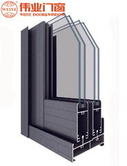 WY2001C Thermal Break Sliding Window General Window for Engineering on China WDMA