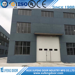 Wide Industrial French Sectional Door With Finger Protection on China WDMA