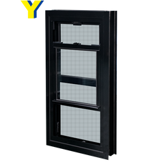 YY aluminium double hung window/aluminium windows and doors comply with Australian & New Zealand standards on China WDMA