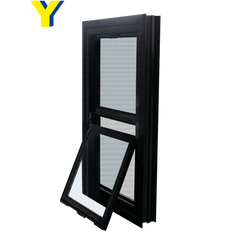 YY aluminium double hung window/aluminium windows and doors comply with Australian & New Zealand standards on China WDMA