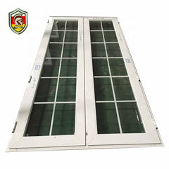 aluminum casement opening outside window within magnet blinds on China WDMA