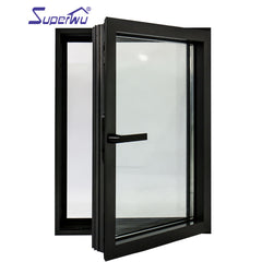 bullet proof glass window double glazed aluminum casement windows on China WDMA